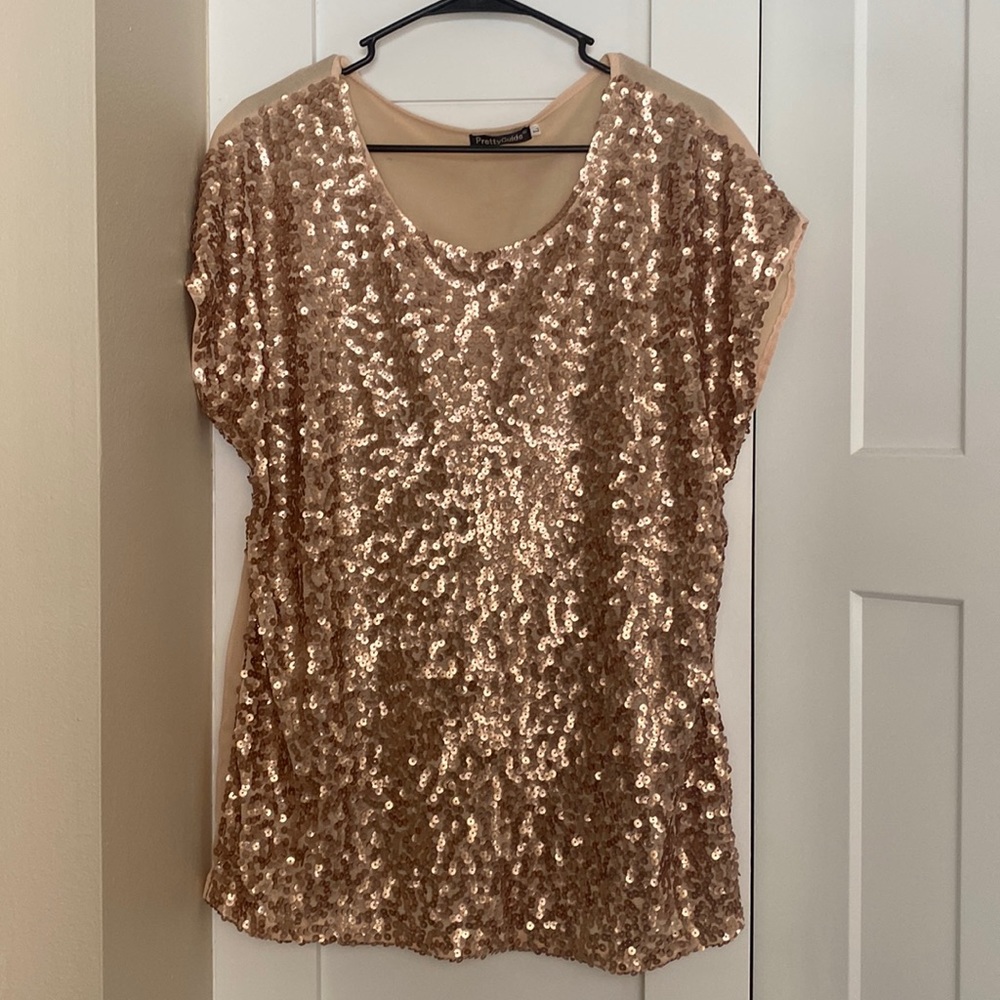 Sequin Blouse